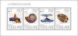 Togo. 2013 Fossils And Volcanoes. (611a) - Fossiles