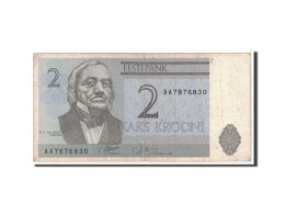 Billet, Estonia, 2 Krooni, 1992, Undated, KM:70a, TB+ - Estonia