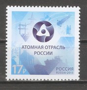 Russia 2015, Nuclear Industry Of Russia, # 7679, VF MNH** - Ungebraucht