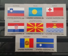UN-New York, 2001, Mi: 862/69 (MNH) - Unused Stamps
