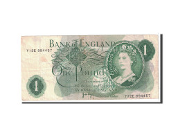 Billet, Grande-Bretagne, 1 Pound, 1960, Undated, KM:374g, TTB - 1 Pond