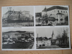 Österreich- AK Gallspach Institut Zeileis, Schloss, Ortsansicht, Hauptplatz - Gallspach