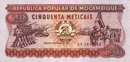 MOCAMBIQUE - 50 METICAIS 1986 - Mozambique