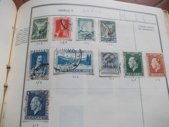 TIMBRES 1 Page Grece 10 Timbres Valeur 3.20 € - Andere & Zonder Classificatie