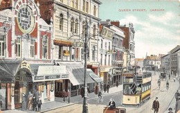 WALES  -  PAYS De GALLES -  CARDIFF  -  Queen Street - Glamorgan