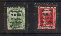 Bilbao. ** NE2/3 10 Cts Verde Y 30 Cts Carmín. NO EMITIDOS. MAGNIFICOS Y RAROS. (Edifil 2011: 146€) - Otros & Sin Clasificación