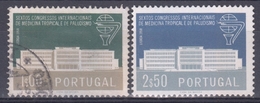PORTUGAL 1958 Nº 849/50 USADO - Gebraucht