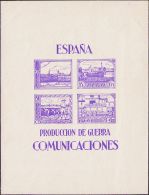 Emisiones Locales Benéficas. Alicante. * Hoja Bloque. PEGO (ALICANTE). MAGNIFICA. (Fesofi 3) - Otros & Sin Clasificación