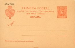 (*) EP40 10 Cts Naranja Sobre Tarjeta Entero Postal. MAGNIFICA. (Edifil 2017: 122€) - Otros & Sin Clasificación