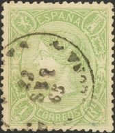 Isabel II. 1 De Enero De 1865. 1ª Emisión Dentada. º 78 1 Real Verde. Excelente Centraje. PIEZA DE LUJO - Otros & Sin Clasificación