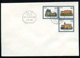 DDR U1 UMSCHLAG Burgen Der DDR Sost. 1984 Kat. 6,00 - Sobres - Usados