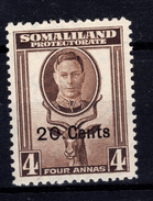 Somaliland, 1951, SG 128, MNH - Somaliland (Protettorato ...-1959)