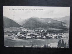 AK ST.MAREIN U.ST.LORENZEN Im Mürztal B. Bruck 1907// D*23369 - Bruck An Der Mur