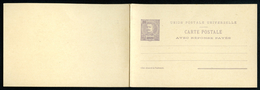 ANGRA Postal Card With Reply #11 20+20 Reis Mint 1897 - Angra