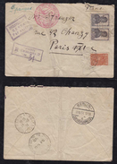 Russia 1931 Registered Airmail Cover To PARIS France Via BERLIN AIRPORT - Lettres & Documents