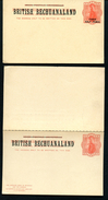BECHUANALAND Postal Cards #8-9 Mint 1893 - 1885-1895 Colonia Británica