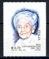 2013 -  Italia - Italy - Rita Levi-Montalcini - Mint - MNH - 2011-20: Mint/hinged