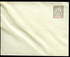 DAHOMEY Envelope #B5a  15 C. Mint 1901 - Briefe U. Dokumente