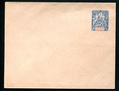 DAHOMEY Envelope #B6a  25 C. Mint 1901 - Brieven En Documenten