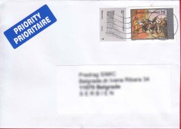 Austria Modern Cover To Serbia - Storia Postale