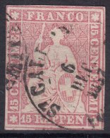 Switzerland 1854 Mi#15 Used - Used Stamps