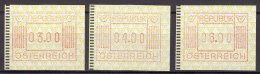 Austria Machine Stamps, Automatmarken 1983 - Frankeermachines (EMA)