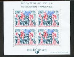 TAAF BF  1 Philexfrance 89  Neuf ** MNH Sin Charmela Faciale 3.05 - Révolution Française