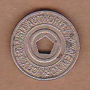 AC -  NEW YORK CITY TRANSIT AUTHORITY #3 GOOD FOR ONE FARE TOKEN - JETON - Monetary/Of Necessity