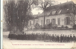 PAS DE CALAIS - 62 -  SAINT LAURENT BLANGY - Le Vieux Château - Départ Pour La Promenade - Top Animation - Saint Laurent Blangy