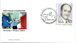 Nouvelle Calédonie - FDC Yvert 1140 - Jacques Lafleur - R 2676 - FDC