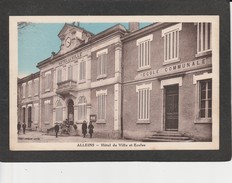 13 ALLEINS -  Hôtel De Ville Et Ecole - Alleins