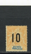 GUINEE FRANCAISE - Y&T N° 53° - Type Groupe Surchargé - Used Stamps