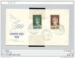 Saar - Saargebiet - Sarre - Michel 371-372 Auf FDC - FDC