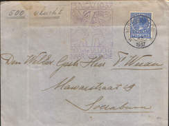 Netherlands - Letter Circulated In 1937 With Special Cancellation From Gravenhage At Soerabaja, Indonesia - Macchine Per Obliterare (EMA)