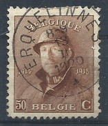 N°174, 50c Brun Càd ERQUELINES /1920 - 1919-1920 Roi Casqué