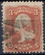 Stamp US Scott 88-94? Washington 3c Fancy Cancel Lot#12 - Unused Stamps