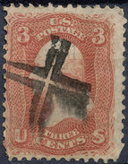 Stamp US Scott 88-94? Washington 3c Fancy Cancel Lot#16 - Unused Stamps