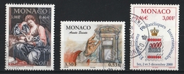 Monaco 1999 : Timbres Yvert & Tellier N° 2226 - 2227 Et 2229. - Usati