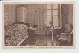 BENFELD - BAS RHIN - MAISON FAMILIALE JEANNE D'ARC - CHAMBRE D'ELEVE - Benfeld