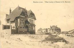 PIE-17-T.776 : KNOCKE-SUR-MER VILLAS LOUISE ET MANON DE M. MARCOTTY - Knokke