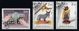 Monaco 1993 : Timbres Yvert & Tellier N° 1911 - 1912 Et 1913. - Used Stamps
