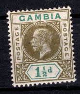 Gambia, 1912, SG 88, Mint Hinged (Wmk Mult Crown CA) - Gambie (...-1964)
