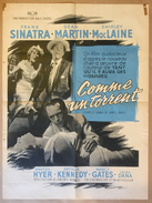 Affiche Cinéma Originale Du Film COMME UN TORRENT  "SOME CAME RUNNING" De  VINCENTE MINNELLI FRANK SINATRA DEAN MARTIN - Affiches & Posters