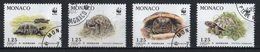 Monaco 1991 : Timbres Yvert & Tellier N° 1805 à 1808. - Oblitérés