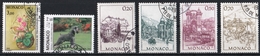 Monaco 1991 : Timbres Yvert & Tellier N° 1759 - 1760 - 1762 - 1763 - 1764 - 1765 Et 1767. - Gebruikt