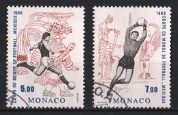 Monaco 1986 : Timbres Yvert & Tellier N° 1528 Et 1529. - Usados