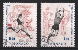 Monaco 1986 : Timbres Yvert & Tellier N° 1528 Et 1529. - Oblitérés