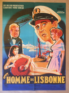 Affiche Cinéma Originale Du Film L'HOMME DE LISBONNE " LISBON " De RAY MILLAND Avec MAUREEN O'HARA CLAUDE RAINS - Affiches & Posters