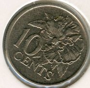 Trinité & Tobago Trinidad 10 Cents 1975 KM 27 - Trindad & Tobago