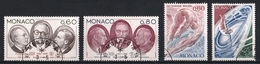 Monaco 1976 : Timbres Yvert & Tellier N° 1048 - 1049 - 1057 Et 1058. - Usados